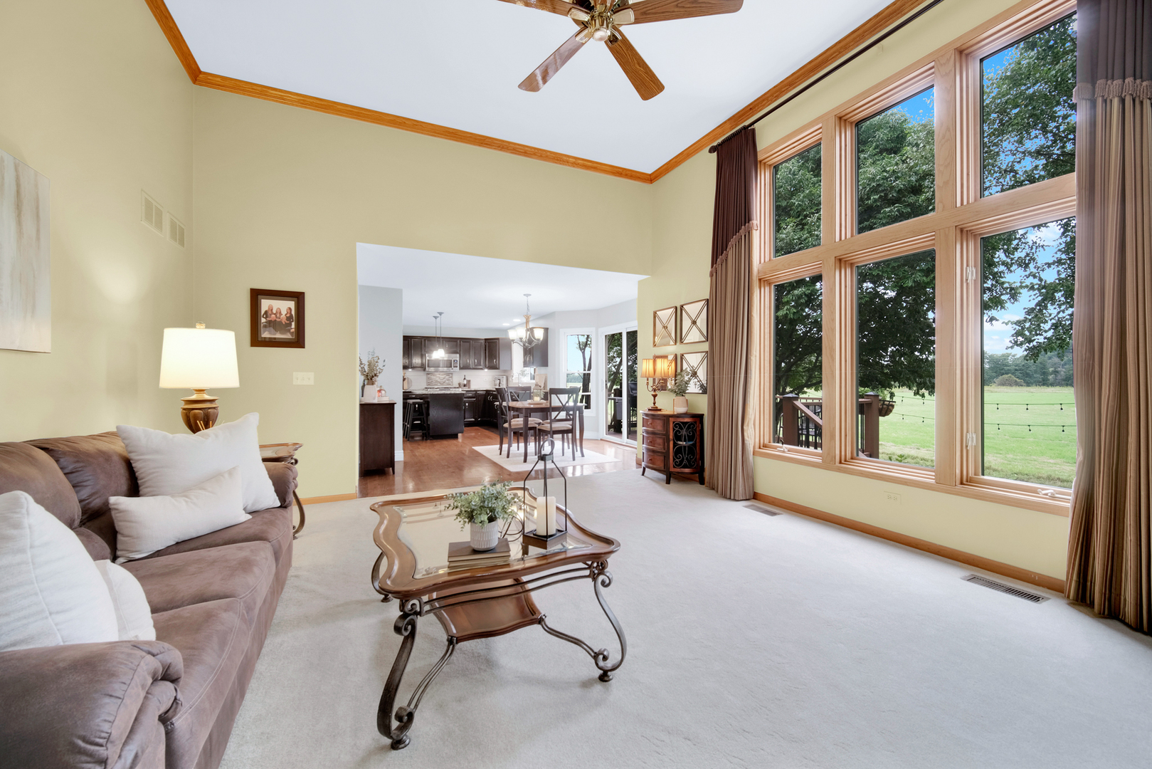 1840 Marne Road Bolingbrook, IL 60490 - Photo 16 of 37 a living room with furniture and a large window