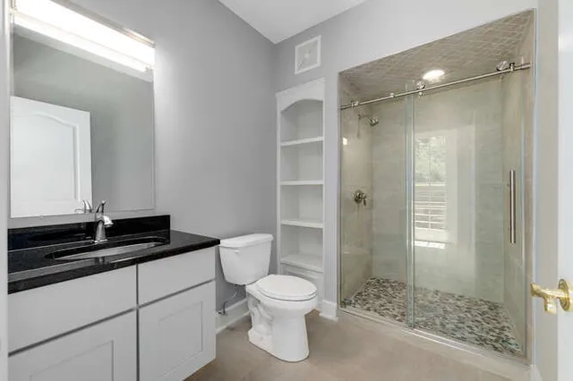 a view of a street sign