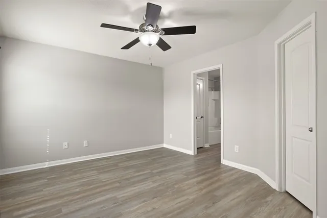wooden floor in an empty room
