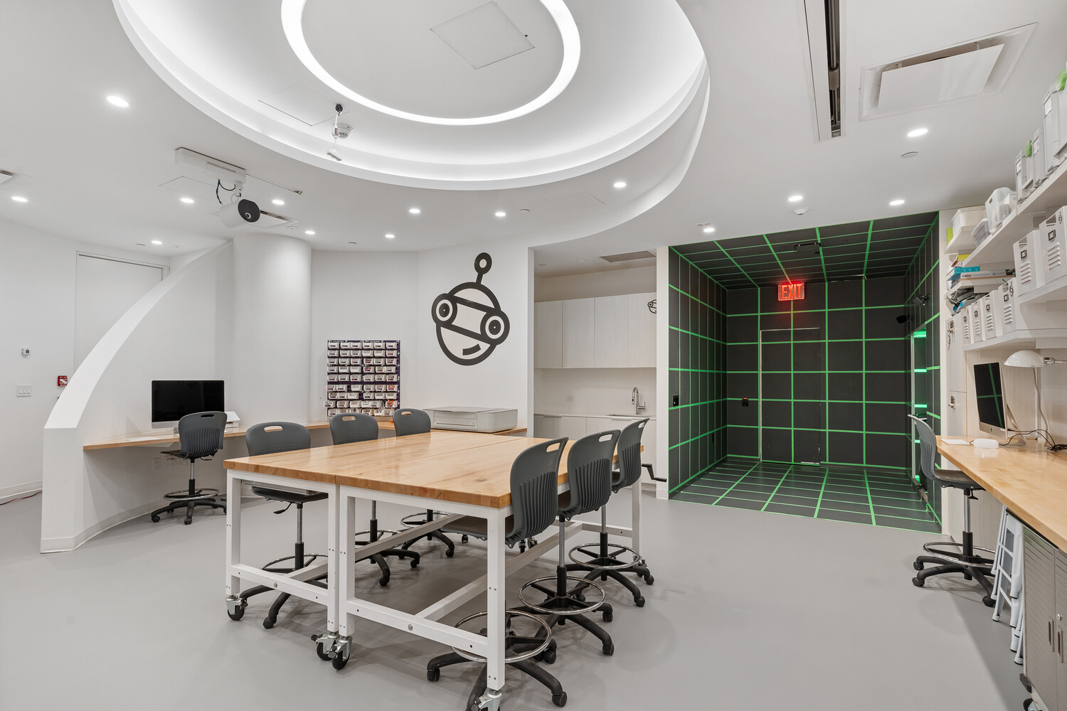 520 West 28th Street, Unit 7 Manhattan, NY 10001 - Photo 16 of 24 a room with gym equipment and a view of living room