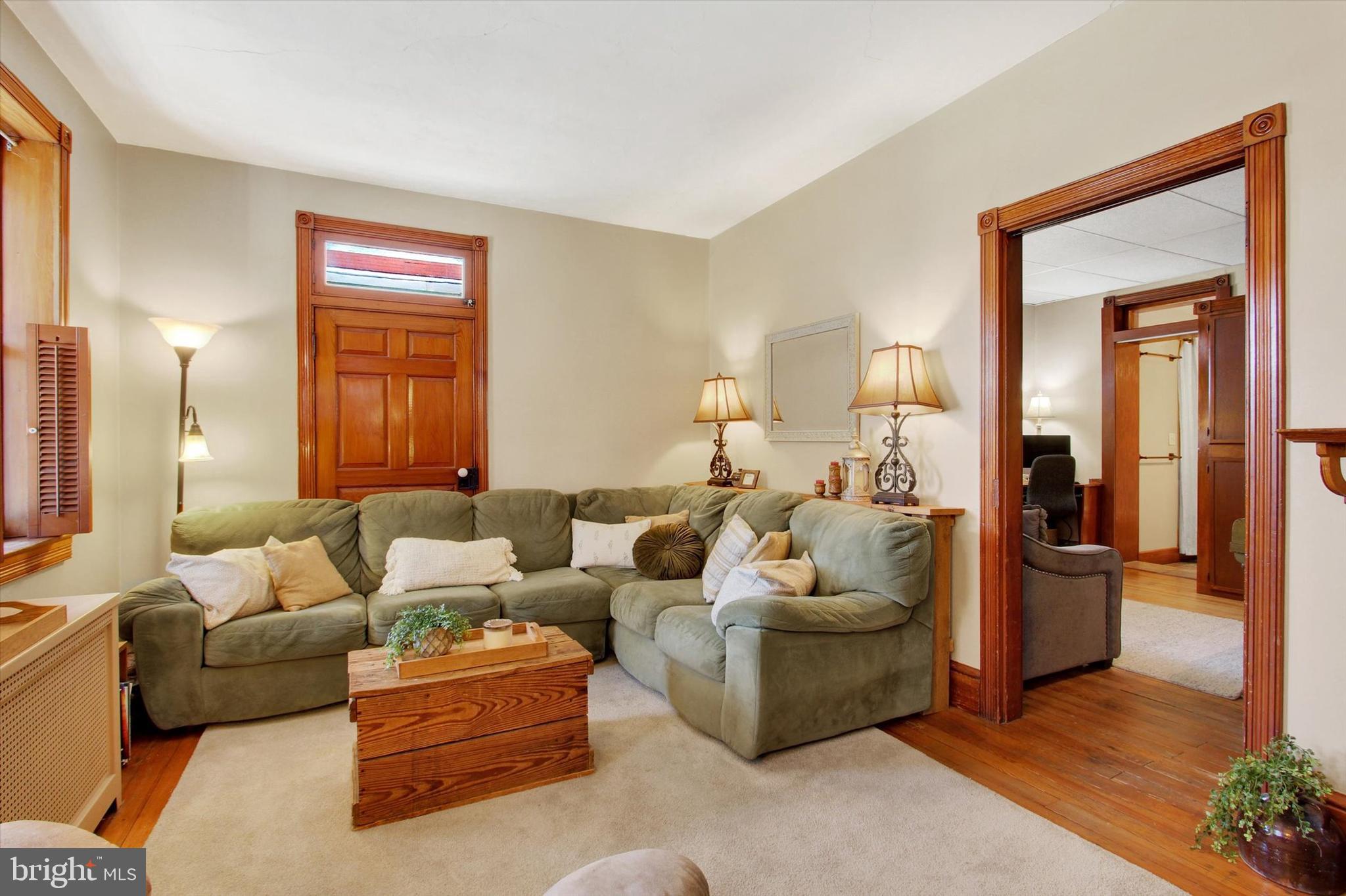 6 North Water Street Spring Grove, PA 17362 - Photo 15 of 37 a living room with furniture and a potted plant