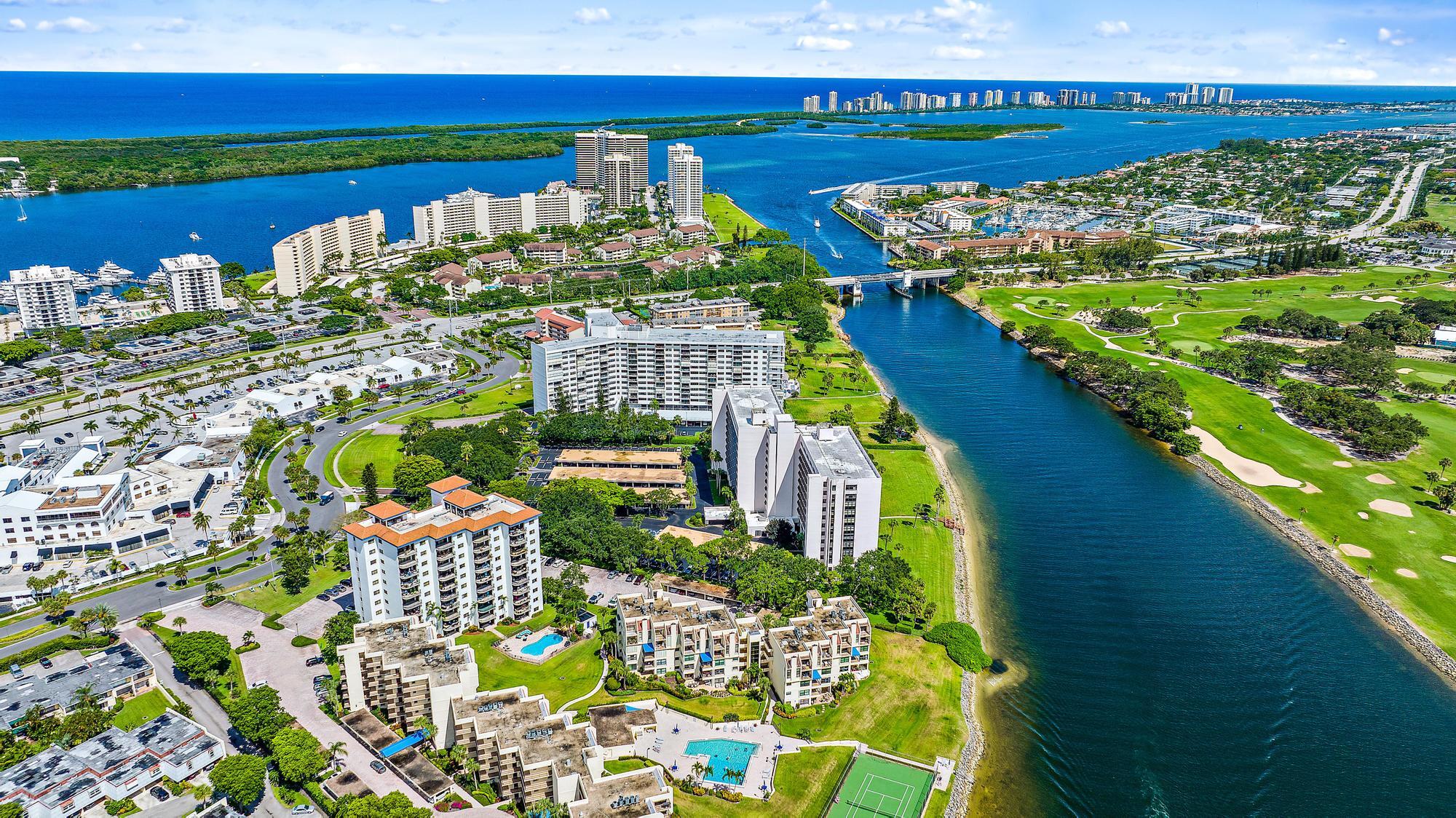370 Golfview Road, Unit 502 North Palm Beach, FL 33408 - Photo 2 of 33 Aerial View