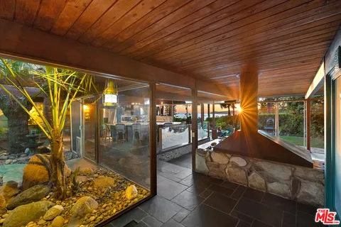 a view of outdoor space with trees