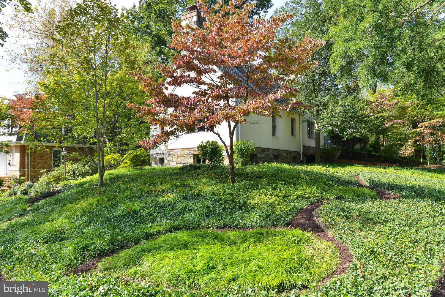 5001 Glenbrook Road Northwest Washington, DC 20016 - Photo 22 of 22 Landscaped 10,200 SF Lot