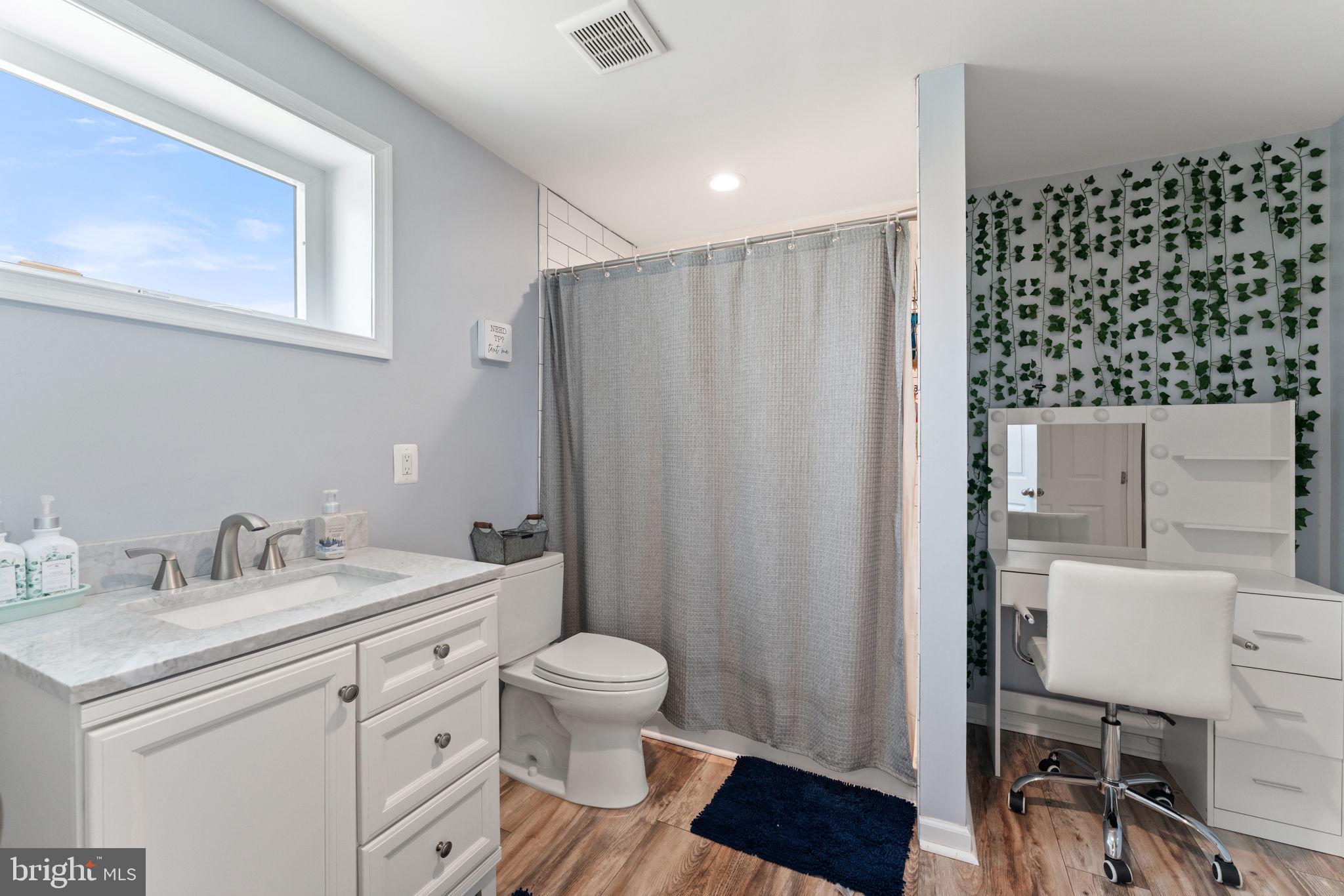 1388 Novum Church Road Reva, VA 22735 - Photo 42 of 65 a bathroom with a sink toilet and shower