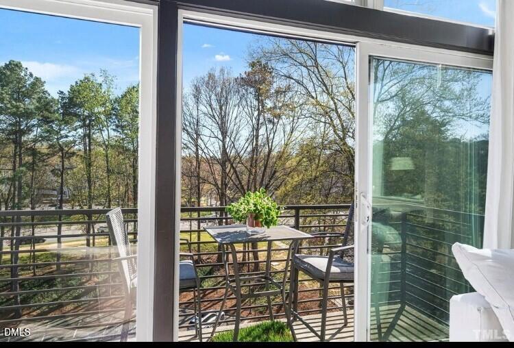 1300 St Marys Street, Unit 508 Raleigh, NC 27605 - Photo 12 of 54 looking out balcony