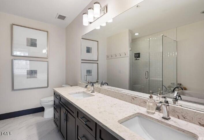 1300 St Marys Street, Unit 508 Raleigh, NC 27605 - Photo 15 of 54 main bath vanity