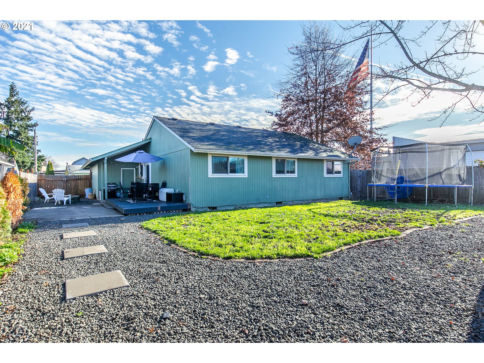 168 North 38th Place Springfield, OR 97478 - Photo 18 of 19 a view of outdoor space yard and house
