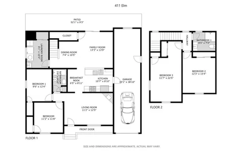 $1,375,000 | 411 Elm Avenue, San Bruno, CA 94066