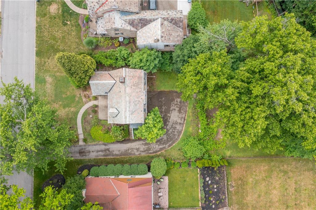 4520 Norwin Road Pittsburgh, PA 15236 - Photo 27 of 31 an aerial view of a house with a yard basket ball court and outdoor seating
