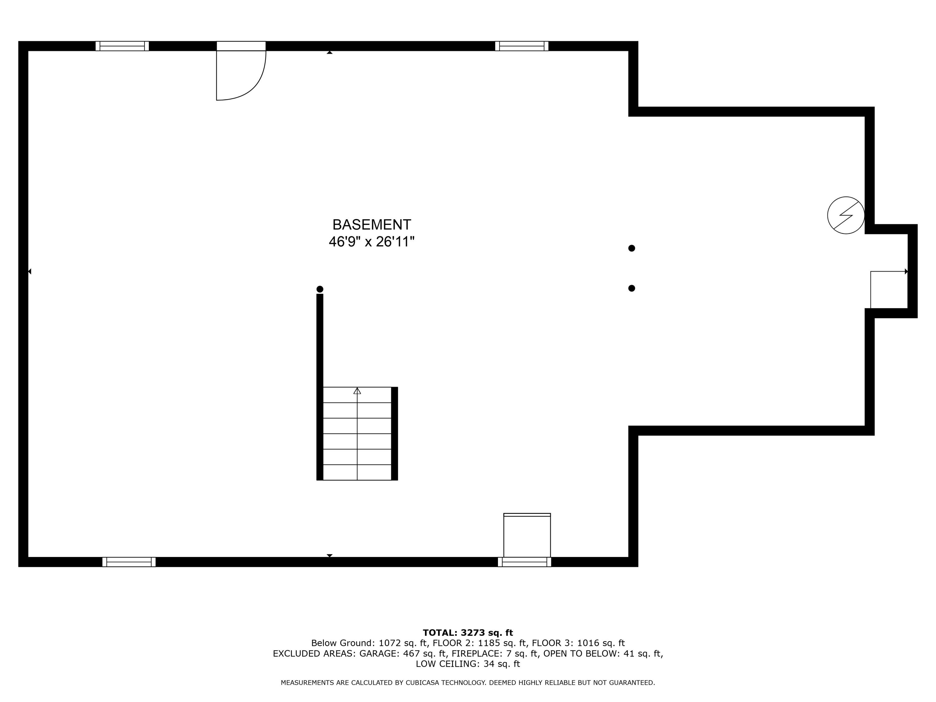 83 Blueberry Hill Road Alfred, ME 04002 - Photo 40 of 40 Floor plan - basement