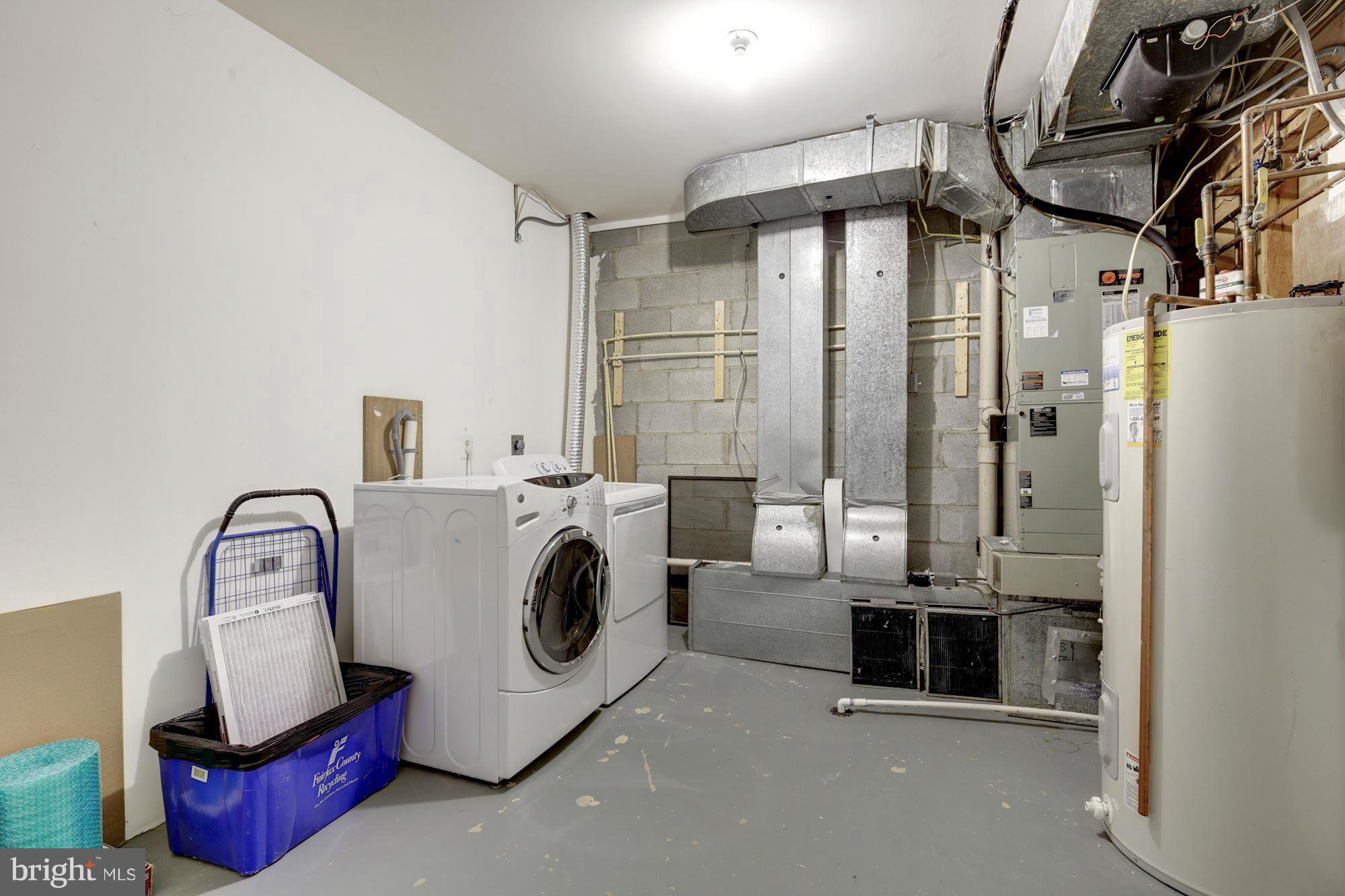 7443 Timberock Road Falls Church, VA 22043 - Photo 24 of 30 Laundry/Storage/Mechanical Room