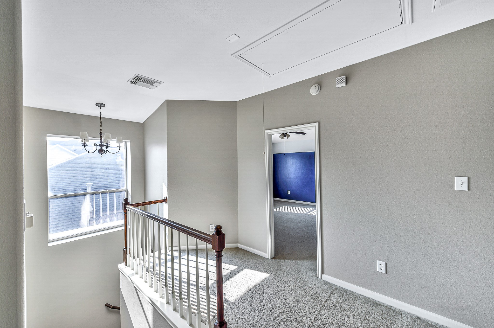20243 Sunset Ranch Drive Katy, TX 77449 - Photo 19 of 36 a view of hallway with furniture and a window