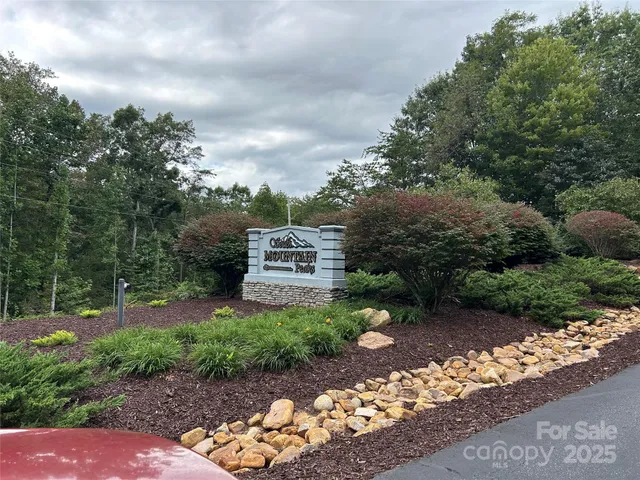 a view of a street with some trees