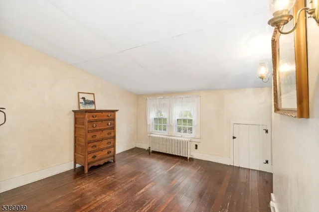 wooden floor in an empty room