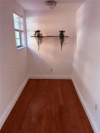 wooden floor in an empty room