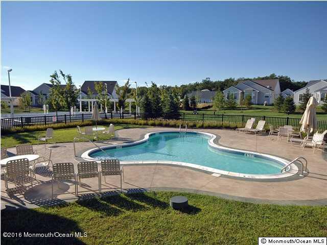 8 Nottingham Way Jackson, NJ 08527 - Photo 20 of 24 an aerial view of a house with swimming pool garden and outdoor seating