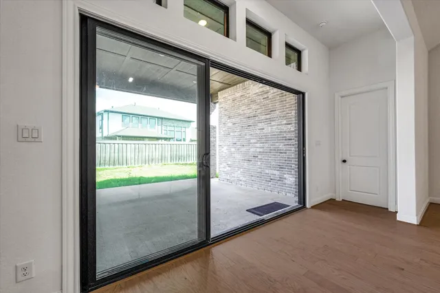 a view of an entryway