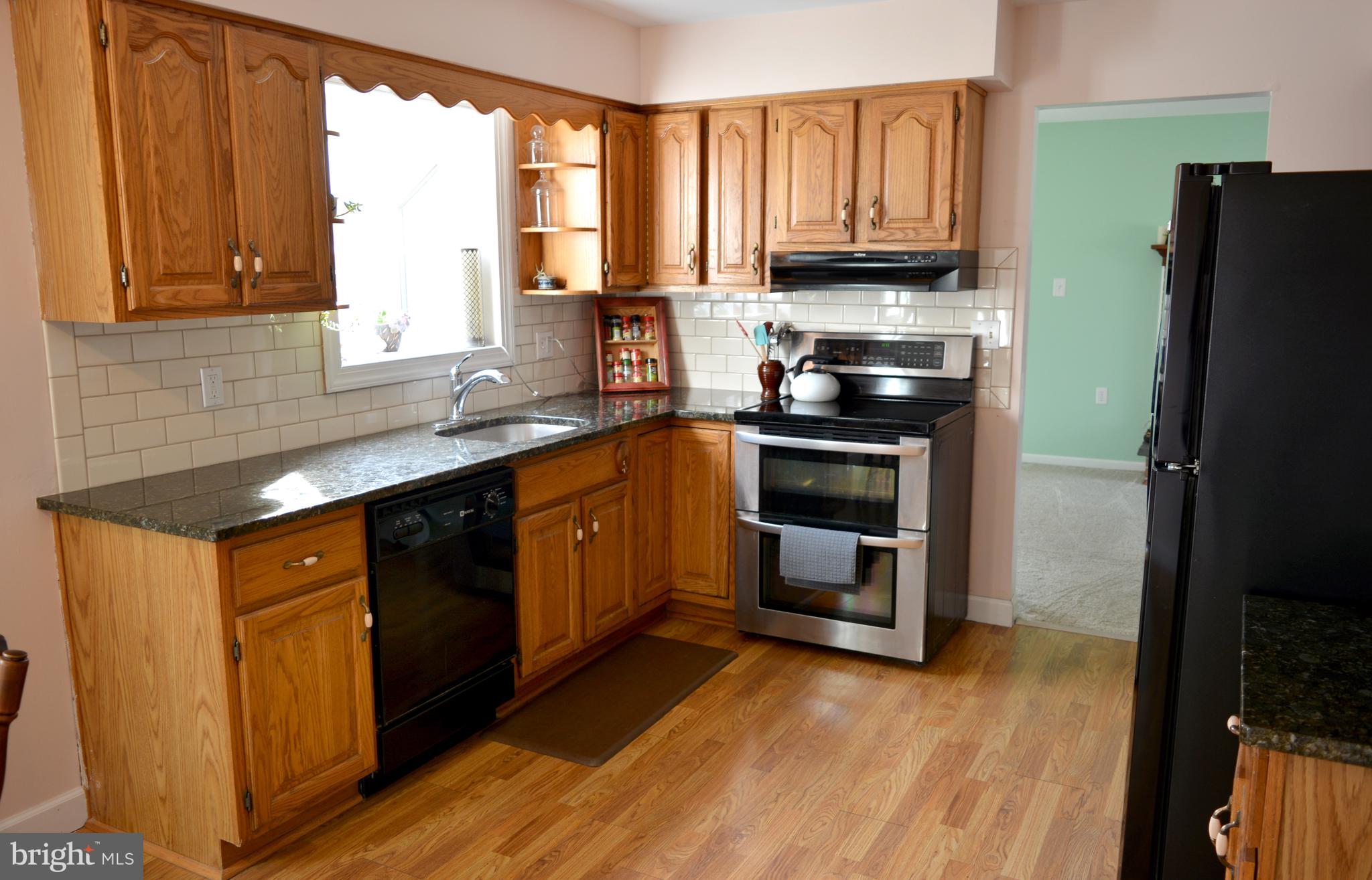 Kitchen with Granite Countertops