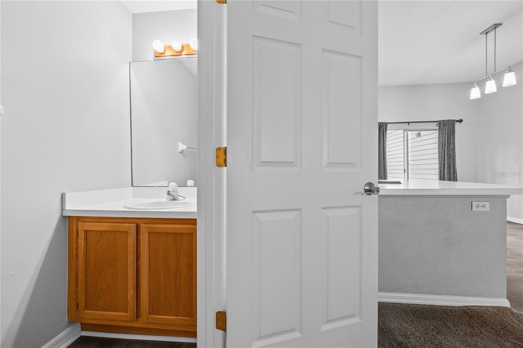 5291 Southwest 97 Way Gainesville, FL 32608 - Photo 9 of 24 a view of bathroom with dual sinks