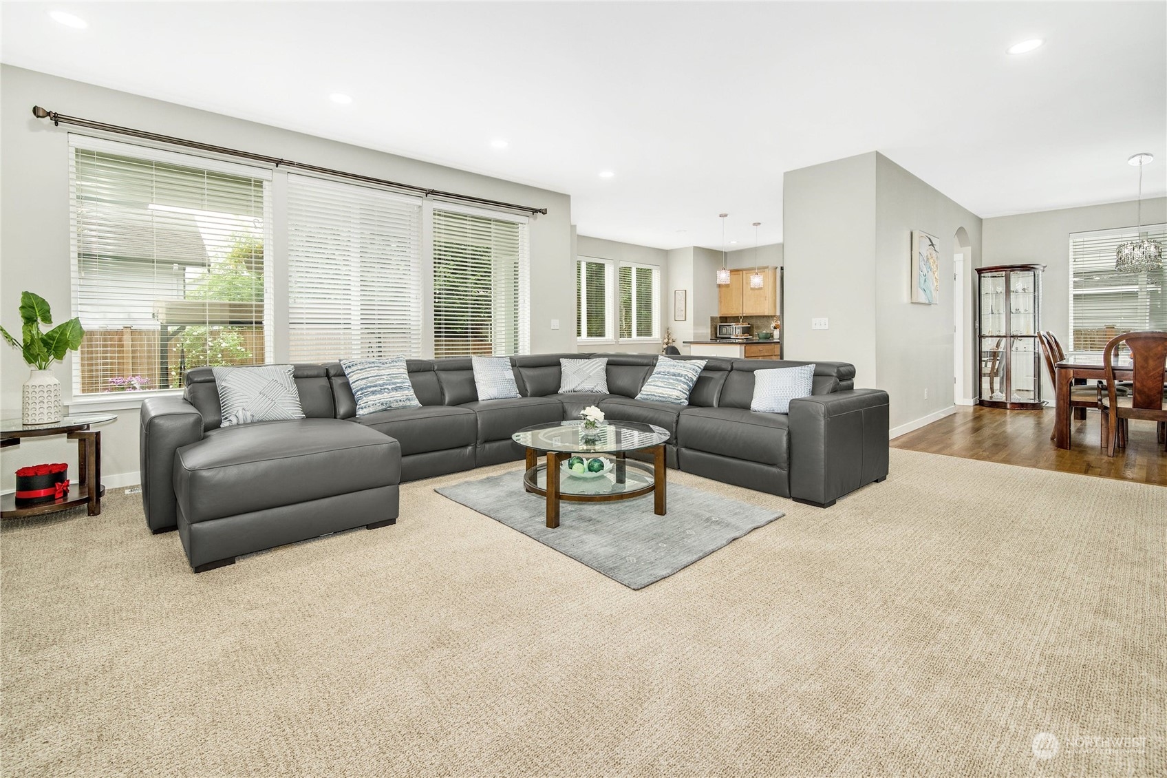 3604 222nd Place Southeast Bothell, WA 98021 - Photo 5 of 38 a living room with furniture and a large window