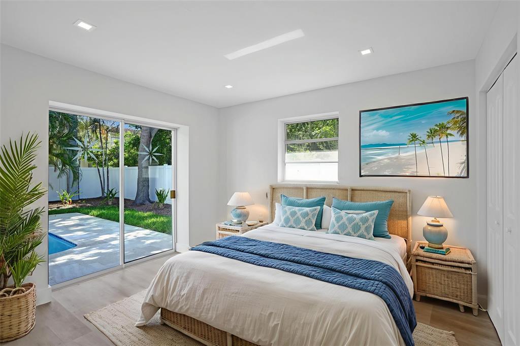 2111 Northeast 35th Street Lighthouse Point, FL 33064 - Photo 5 of 27 Bedroom 2 Staged