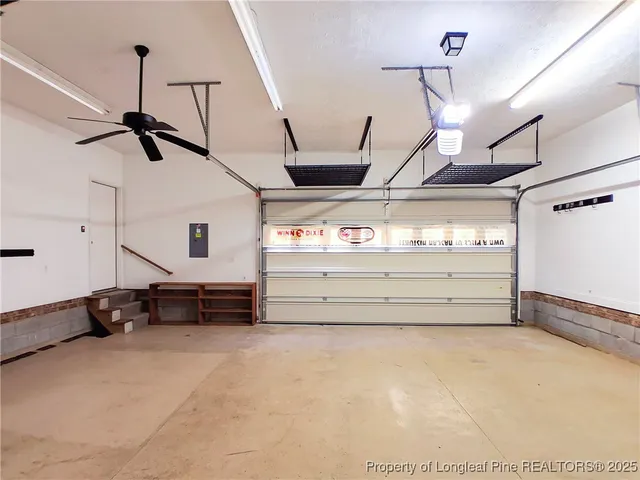 a view of a room with cabinet