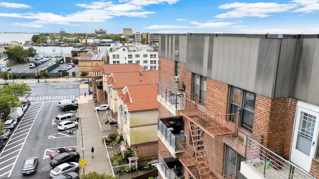 a front view of a multi story residential apartment building