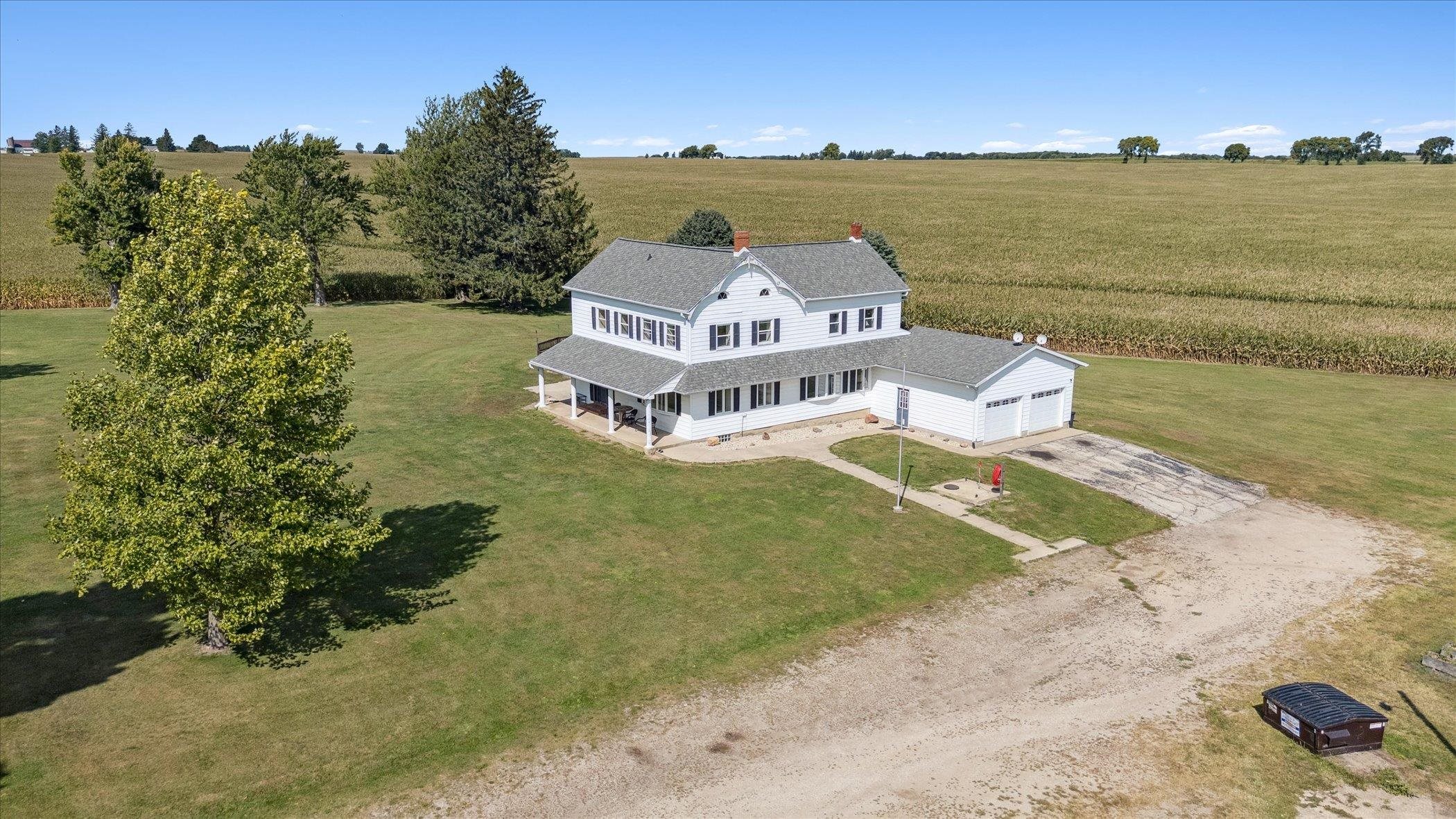 8548 East Edwardsville Road German Valley, IL 61039 - Photo 15 of 70 a view of a lake with a house in the background