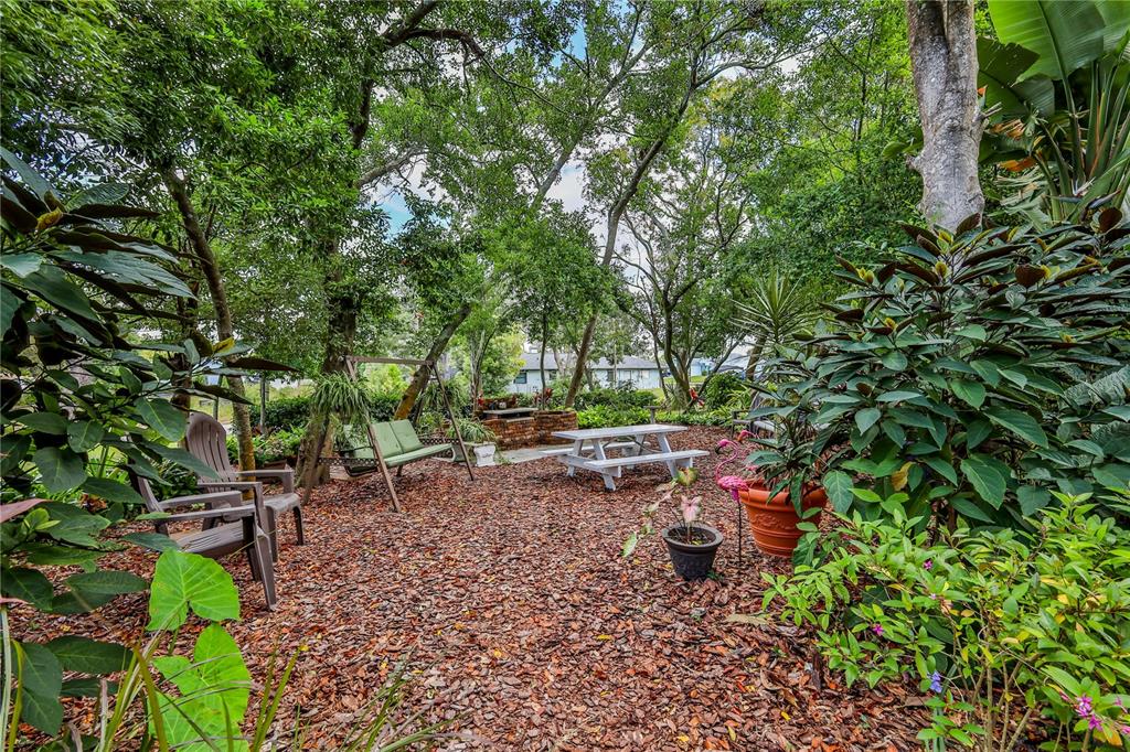 8480 Colma Street Spring Hill, FL 34606 - Photo 64 of 70 a backyard of a house with lots of green space