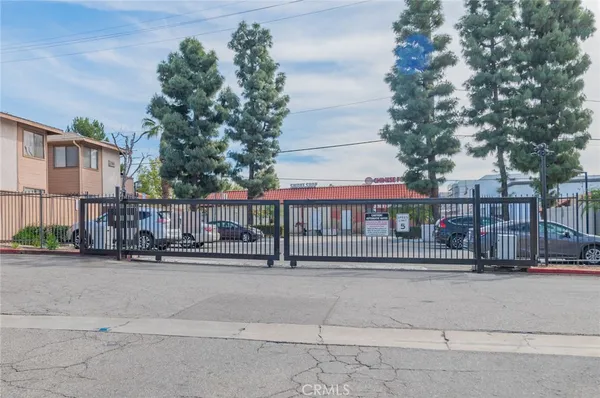 a street view along with residential houses