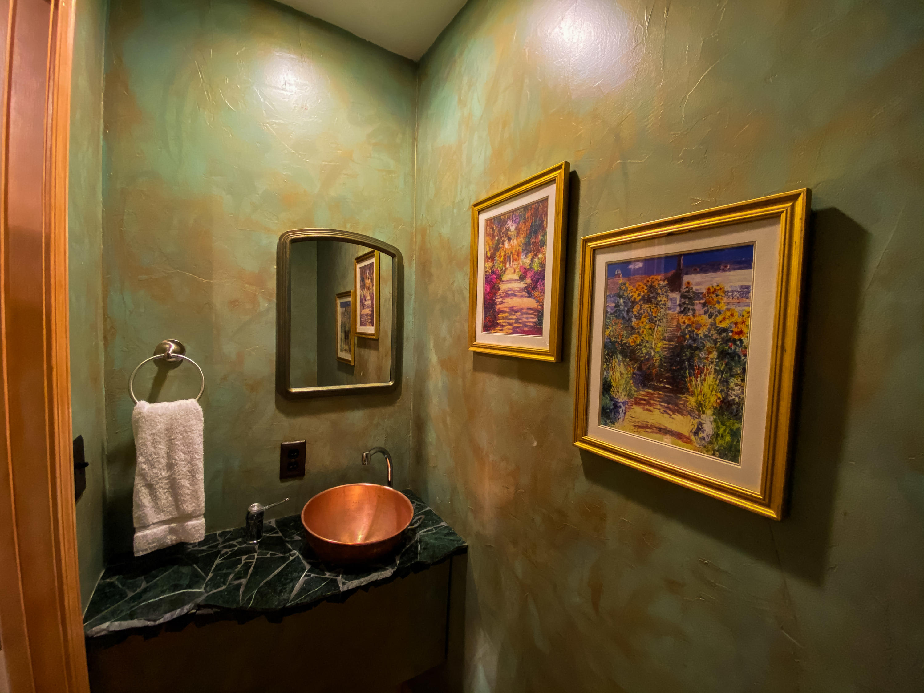 2208 Charsley Road Kingsport, TN 37660 - Photo 13 of 41 Copper vessel sink on marble countertop