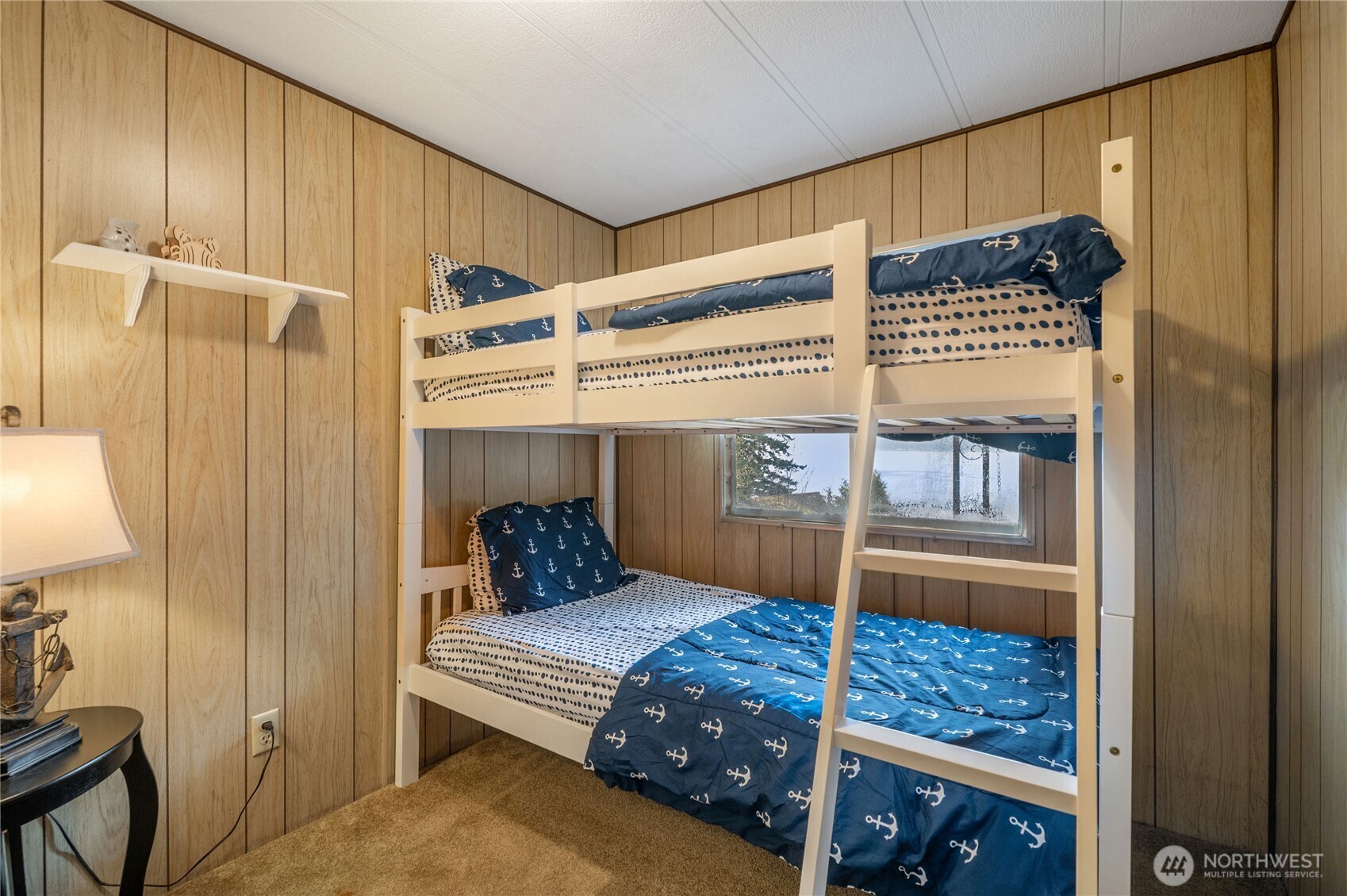 71 Bald Point Court Tahuya, WA 98588 - Photo 13 of 32 a bedroom with a bed and a window