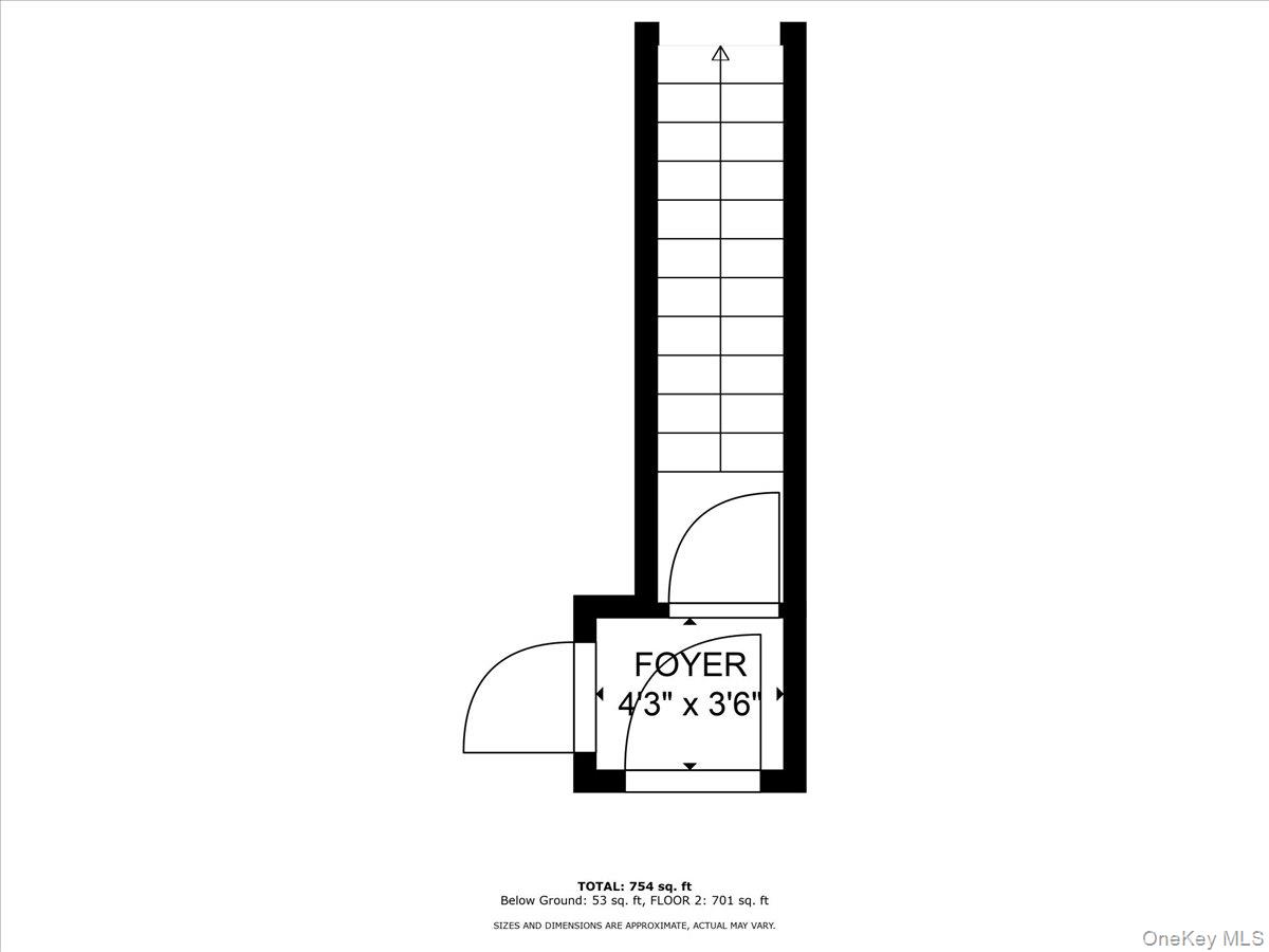 87-24 Marengo Street, Unit 2B Queens, NY 11423 - Photo 21 of 22 a picture of a floor plan