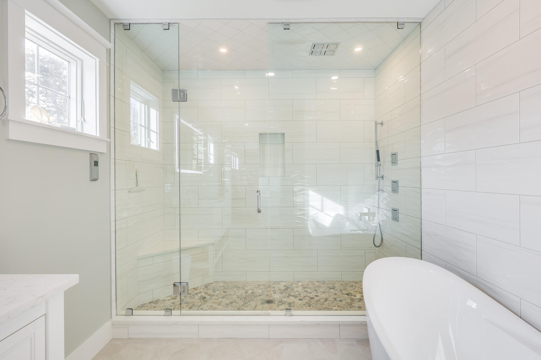 20 Cockle Cove Road South Chatham, MA 02659 - Photo 11 of 42 a bathroom with a shower a toilet and sink