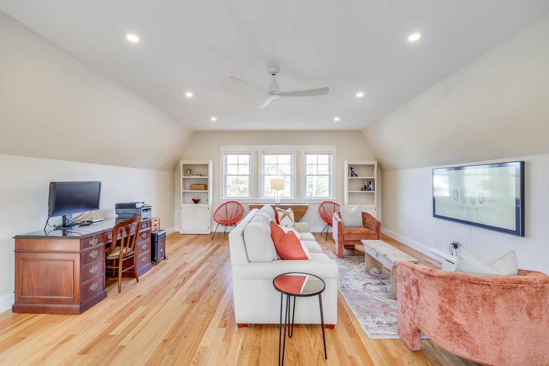 20 Cockle Cove Road South Chatham, MA 02659 - Photo 26 of 42 a living room with furniture and a flat screen tv