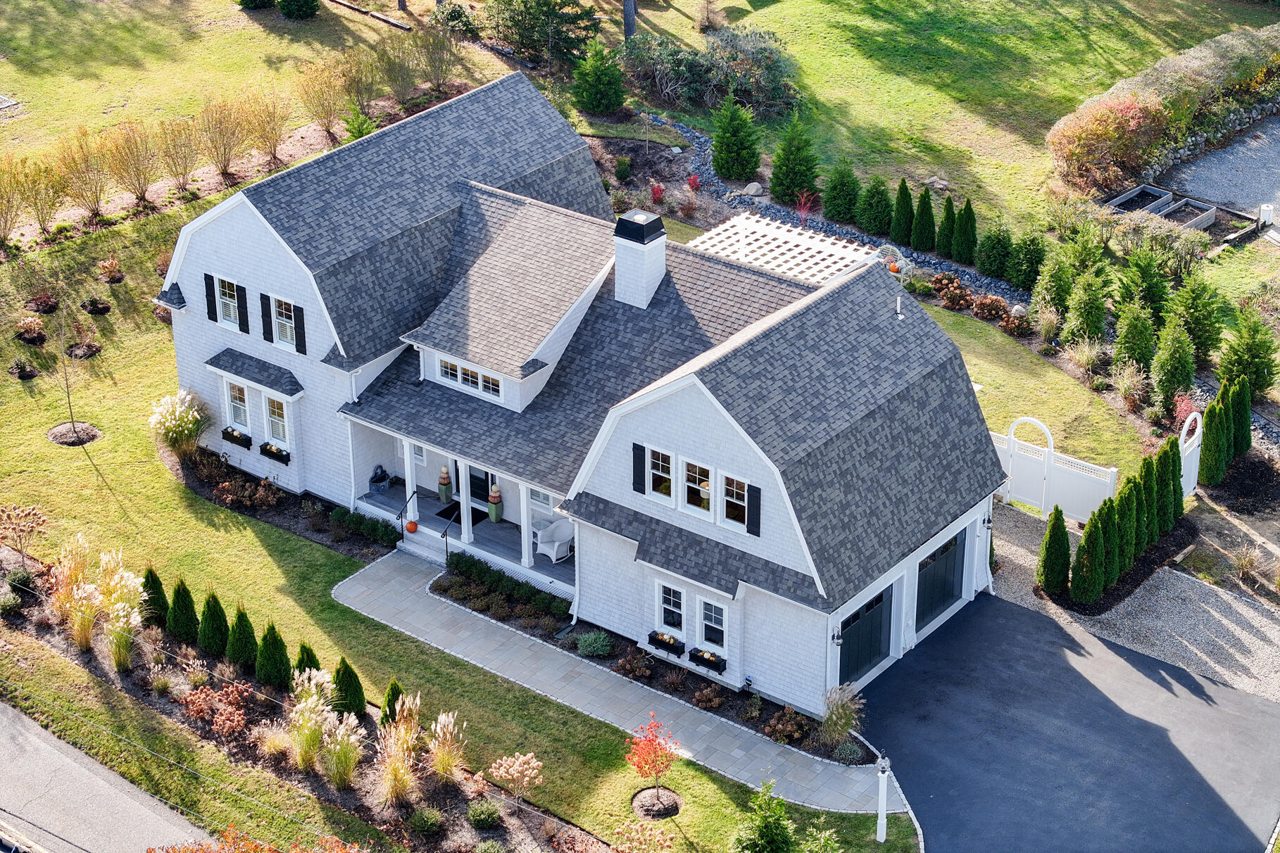 20 Cockle Cove Road South Chatham, MA 02659 - Photo 41 of 42 an aerial view of house with yard