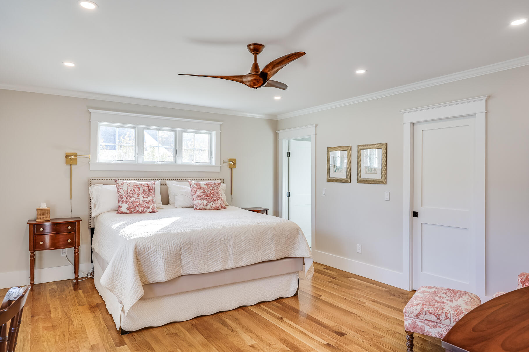 20 Cockle Cove Road South Chatham, MA 02659 - Photo 9 of 42 a bedroom with a bed and wooden floor