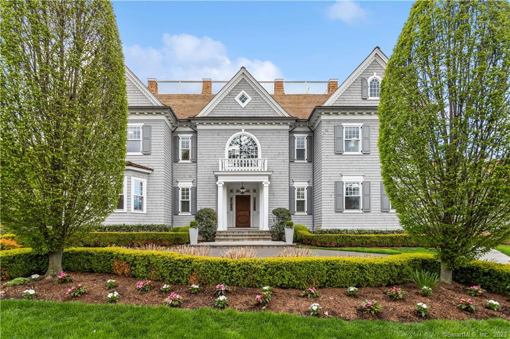 5 Hedley Farms Road Westport, CT 06880 - Photo 1 of 1 front view of a house with a yard