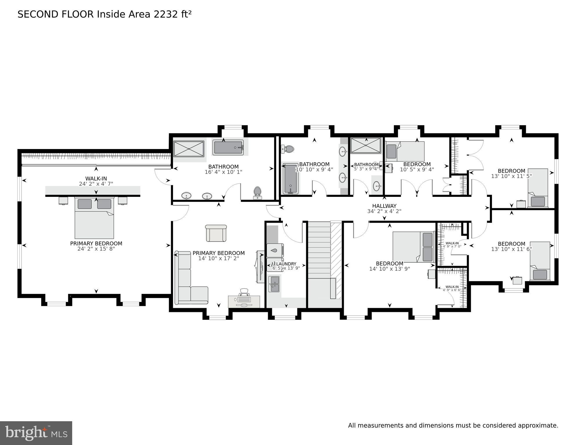 2068 Kirby Road McLean, VA 22101 - Photo 77 of 79 Floor Plan - Second Level