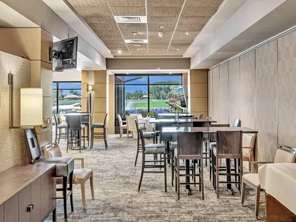 an aerial view of a houses with outdoor space