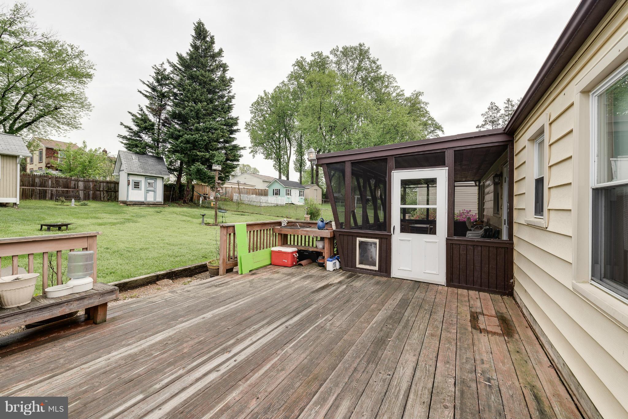 2709 Munson Street Silver Spring, MD 20902 - Photo 29 of 30 Screened porch and large deck