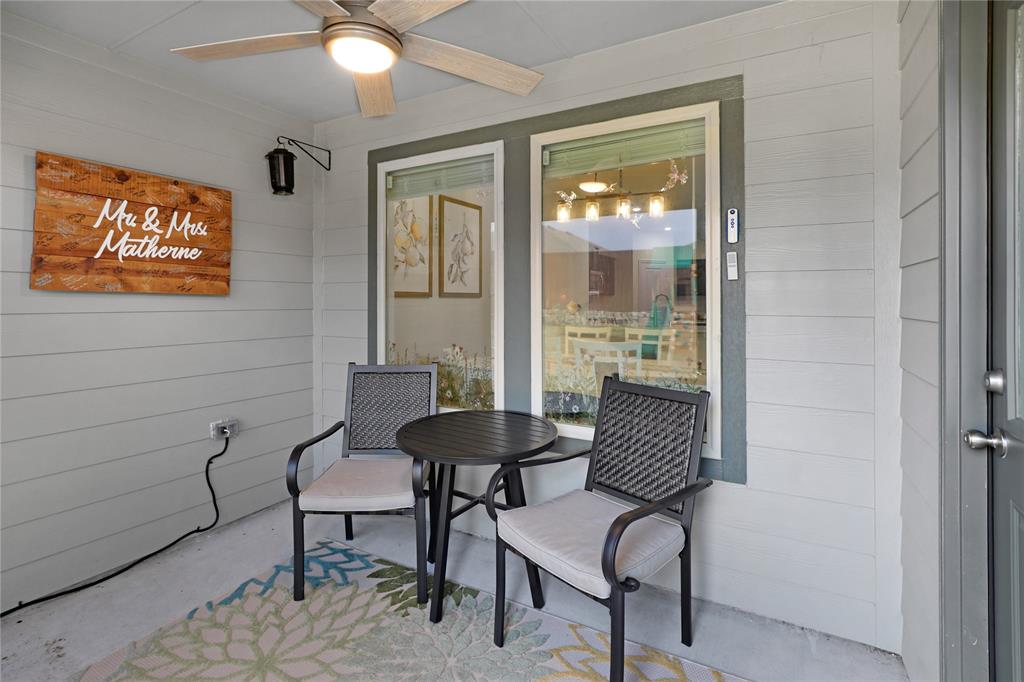 6538 Diver Street Princeton, TX 75407 - Photo 26 of 31 View of patio / terrace featuring a ceiling fan