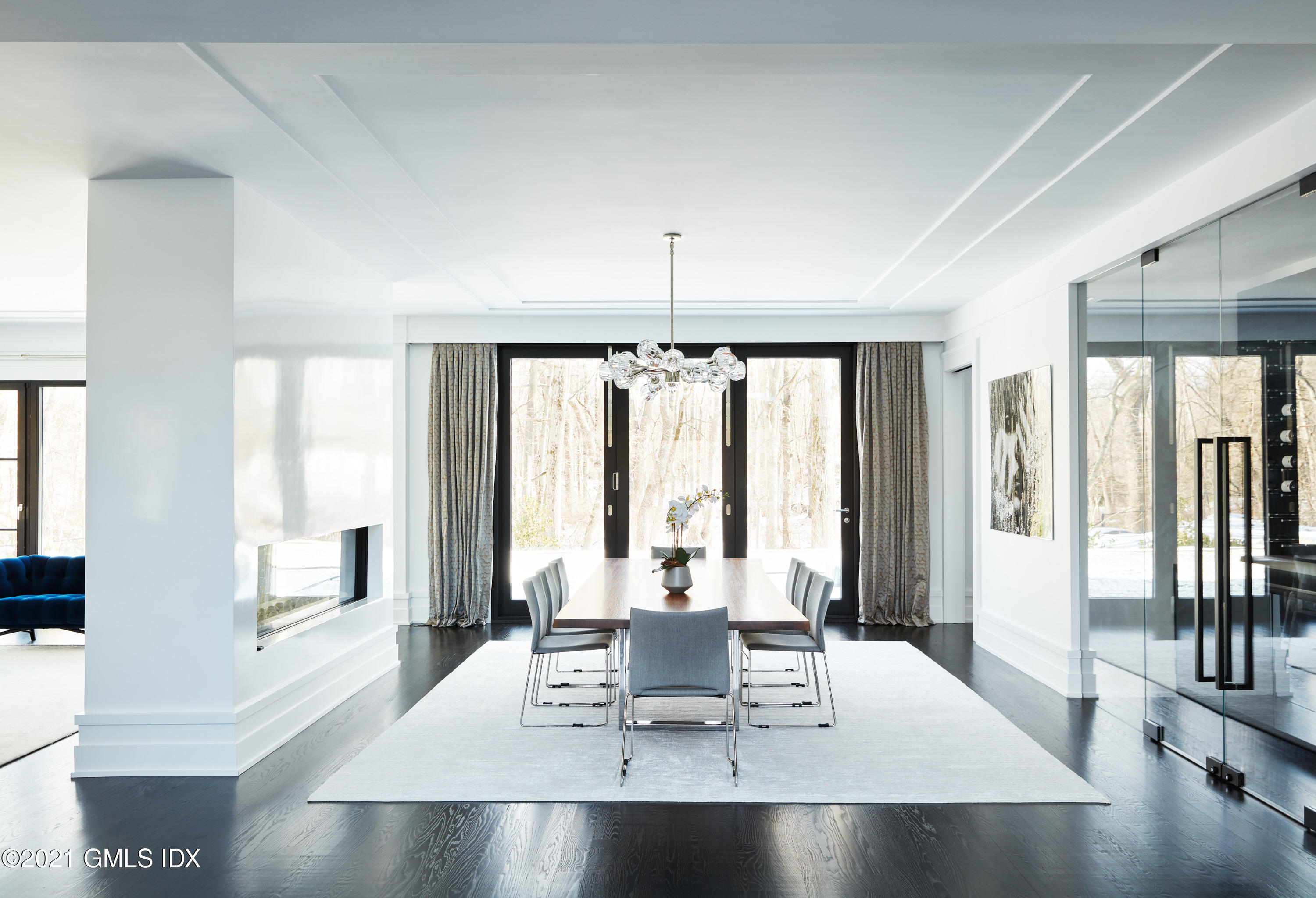 45 Husted Lane Greenwich, CT 06830 - Photo 5 of 11 a living room with large window