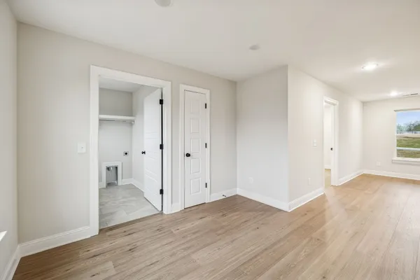 wooden floor in an empty room