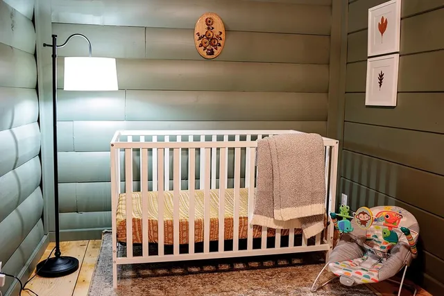 a view of hallway with window