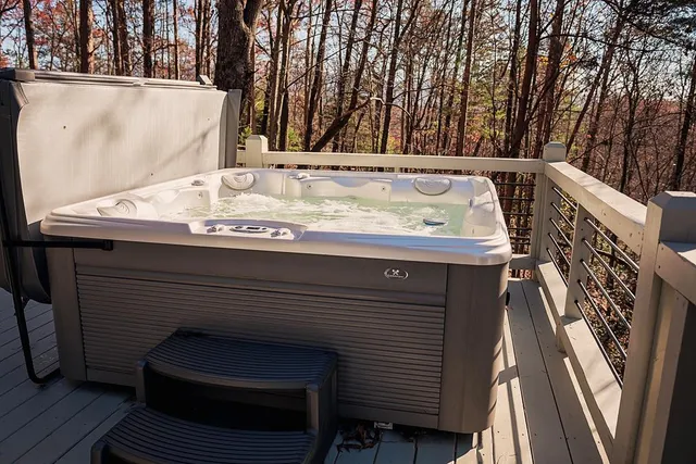 a view of sitting area in front of house