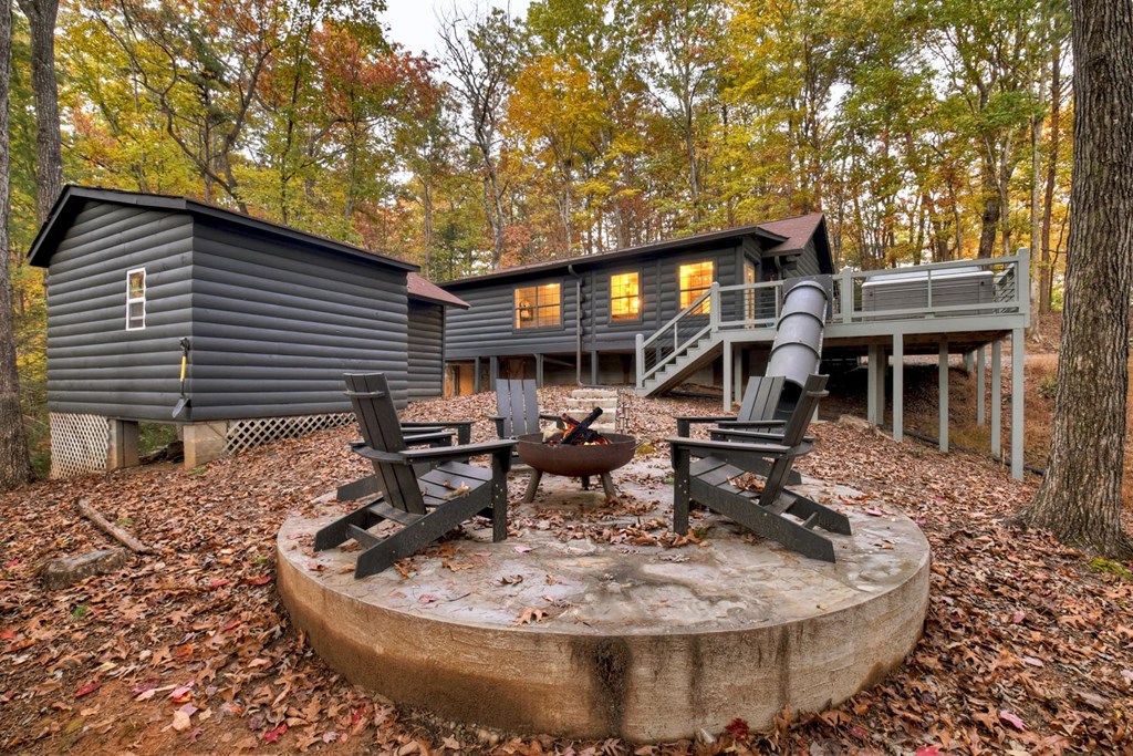50 Lake View Drive Cherry Log, GA 30522 - Photo 5 of 27 a view of a house with sitting area and sitting area