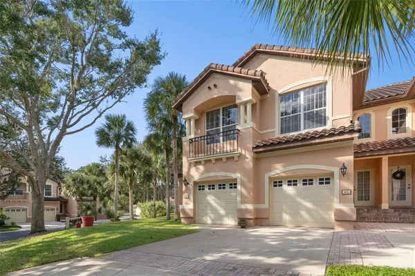 a front view of a building