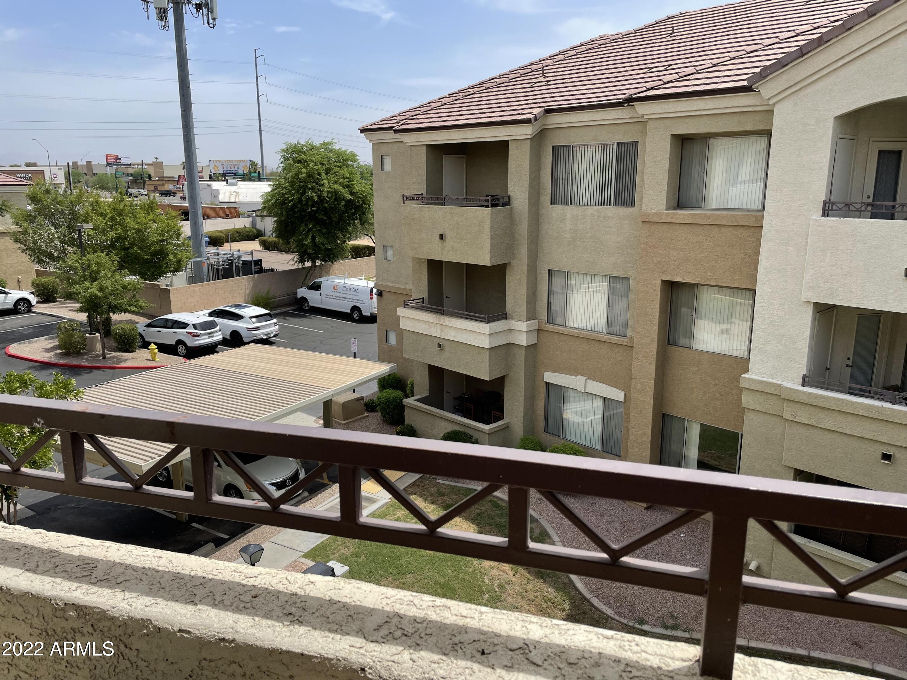 18416 North Cave Creek Road, Unit 3022 Phoenix, AZ 85032 - Photo 7 of 8 18416 balcony